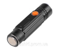 Фонарик 516B T6+COB Led с магнитом с USB 1200mAh